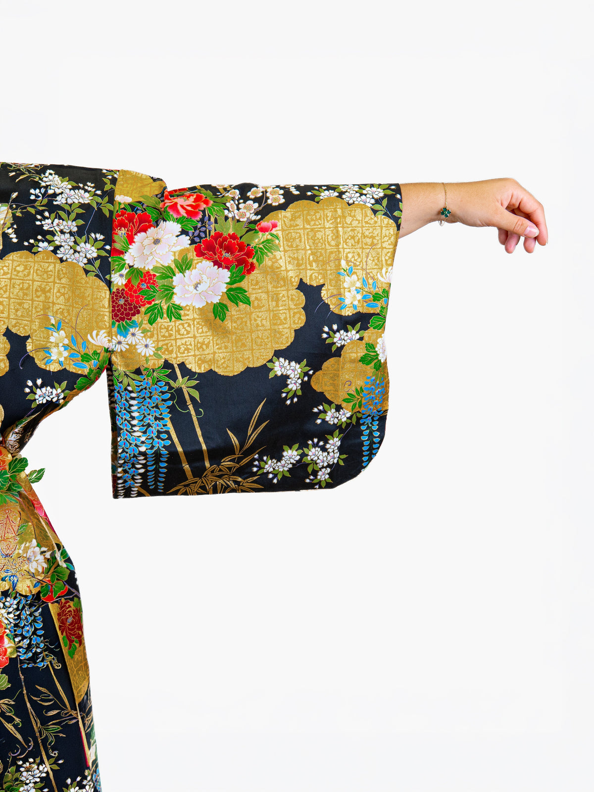 Japansk Kimono Dam – Gyllene Botan