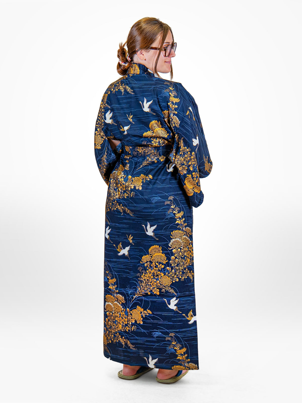 Japansk Kimono Dam – Kiku Tsuru