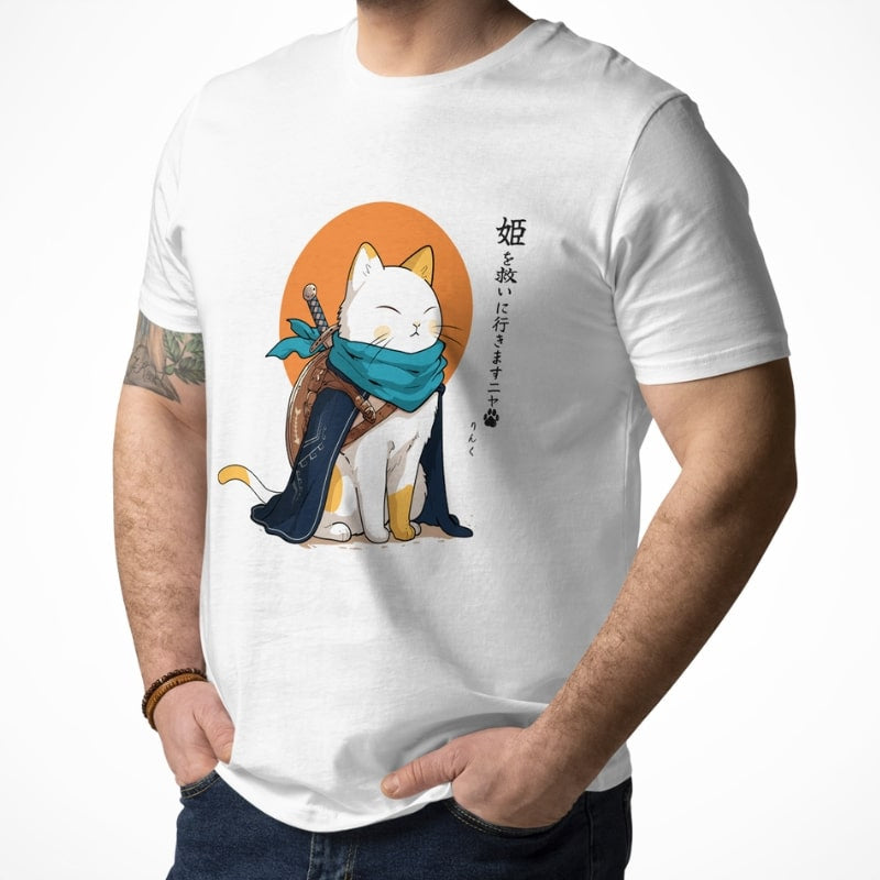 Japansk legendarisk katt T shirt