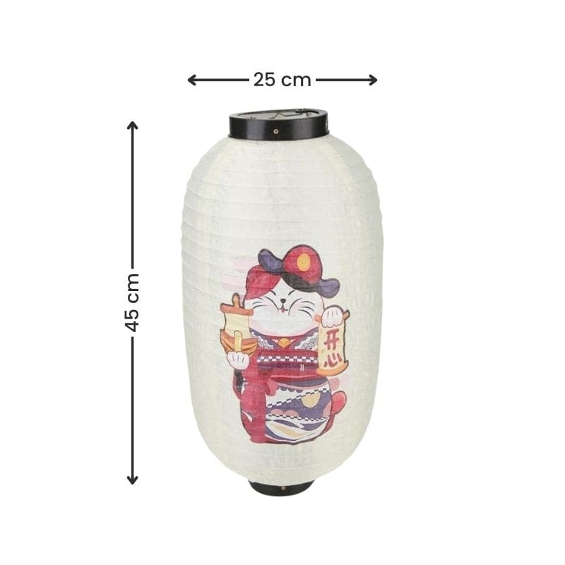 Japansk lykta med tur 45 cm