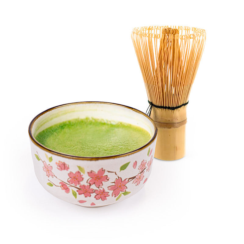 Japansk Matcha Skål - Körsbärsblomma