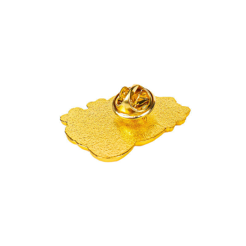 Japansk metallpin med Maneki-Neko