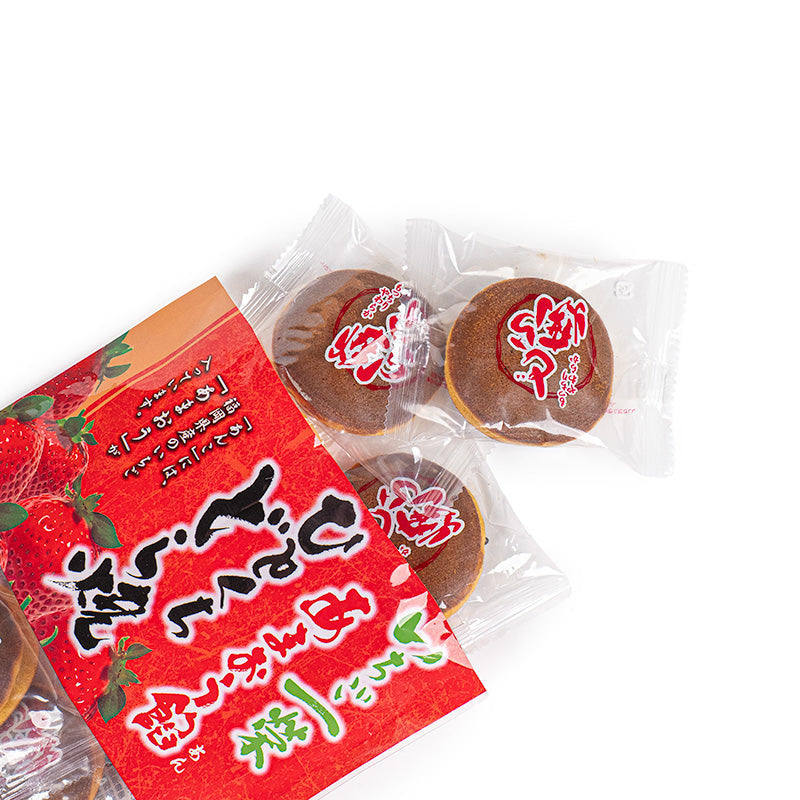 Japansk Mini Dorayaki - Jordgubb