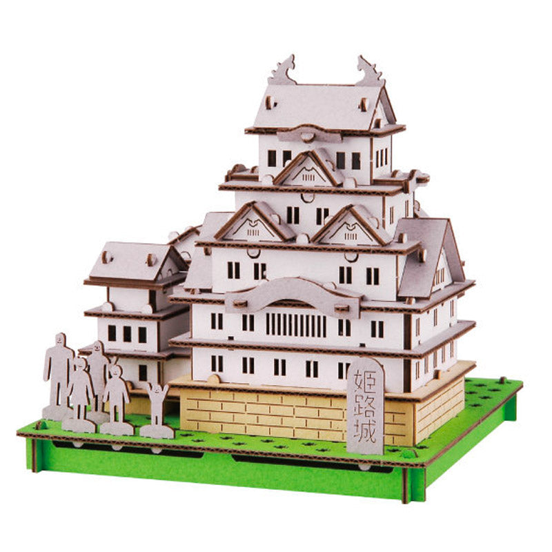 Japansk miniatyrmodell - Himeji slott