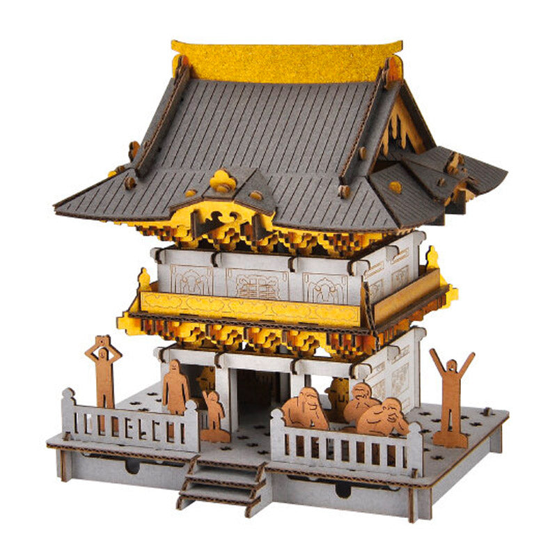 Japansk miniatyrmodell - Nikkō Tōshō-gū helgedom