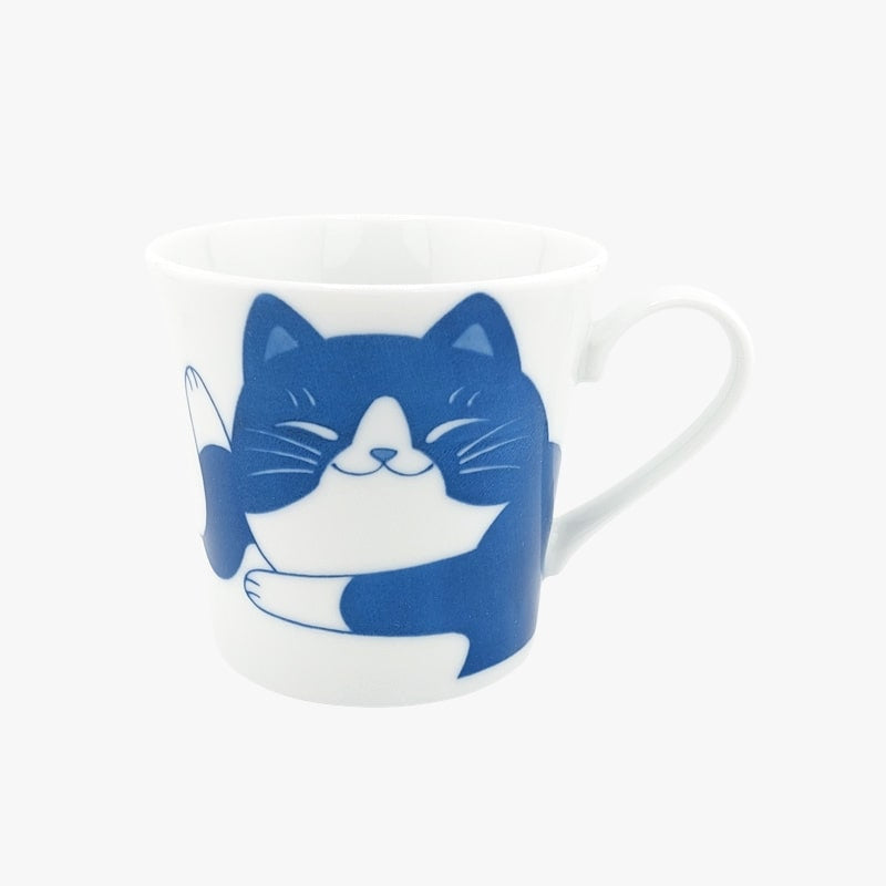 Japansk mugg Blå katt