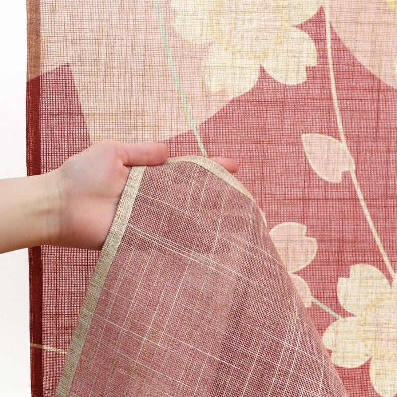 Japansk Noren Sakura blomma 85 x 150 cm