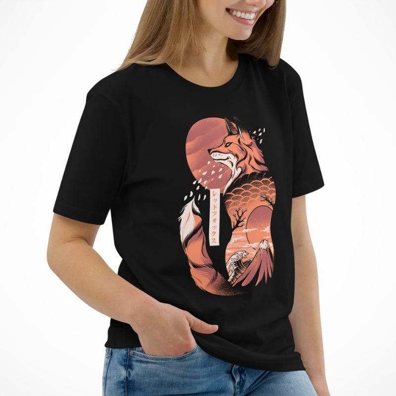 Japansk räv T shirt