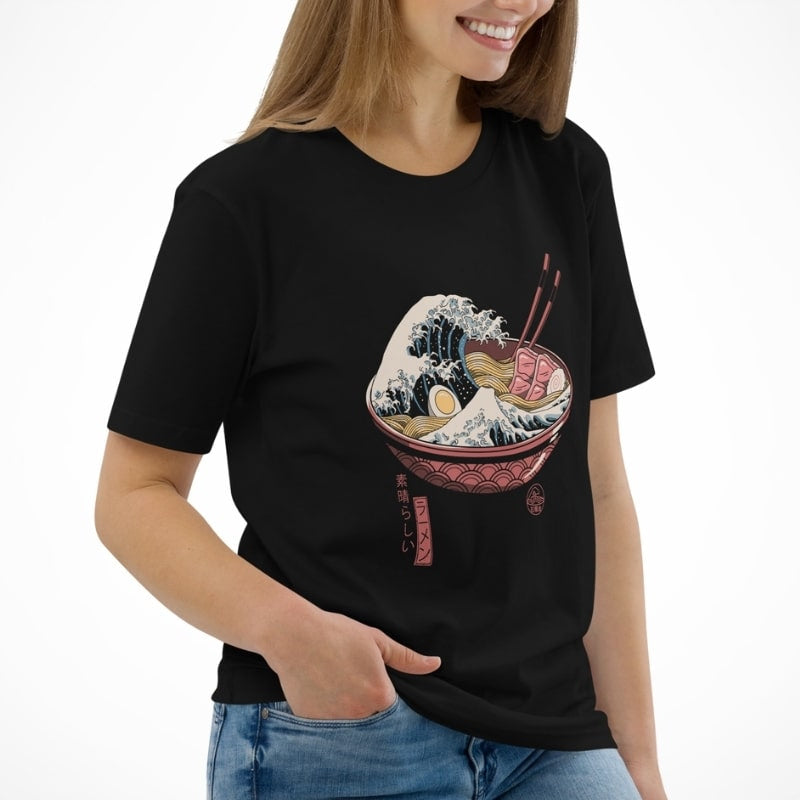 Japansk Ramen Kanagawa T shirt