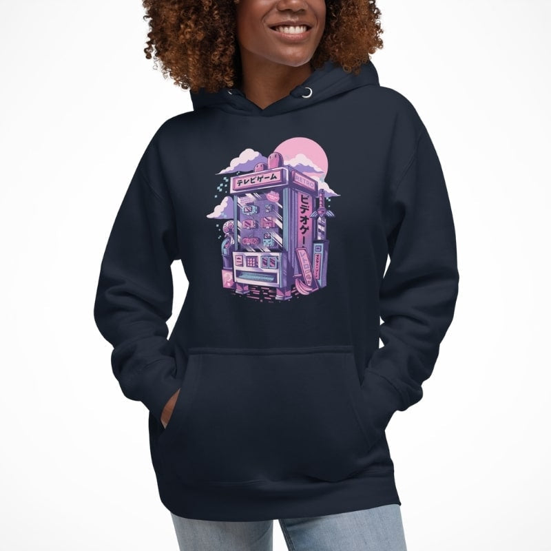 Japansk Retro Gaming Sweatshirt