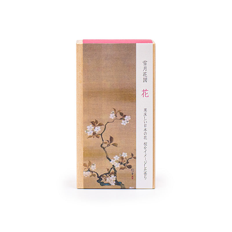 Japansk rökelseask med blomma