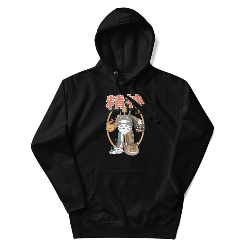 Japansk Seishin sweatshirt S / Noir