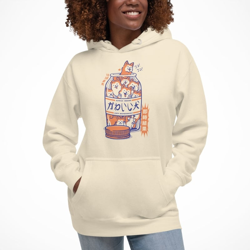 Japansk Shiba Anti depressiv Sweatshirt