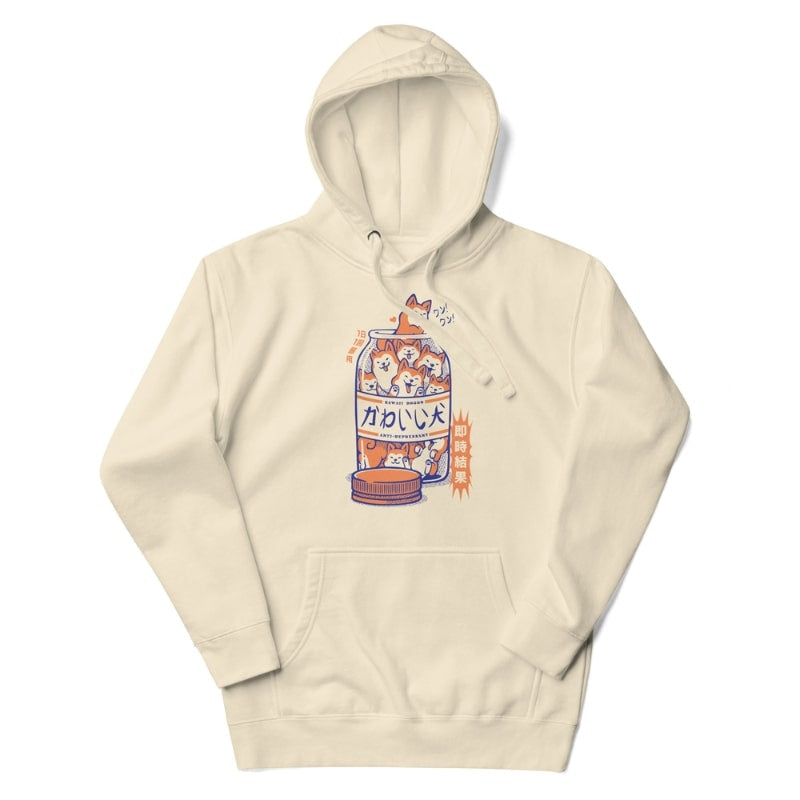 Japansk Shiba Anti depressiv Sweatshirt S / Beige