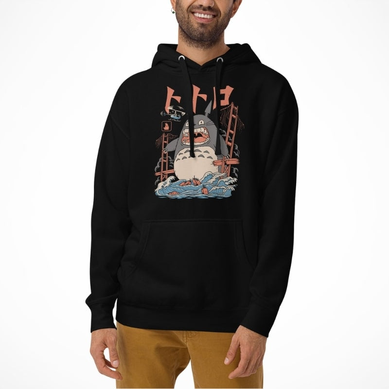 Japansk skog Kaiju Sweatshirt