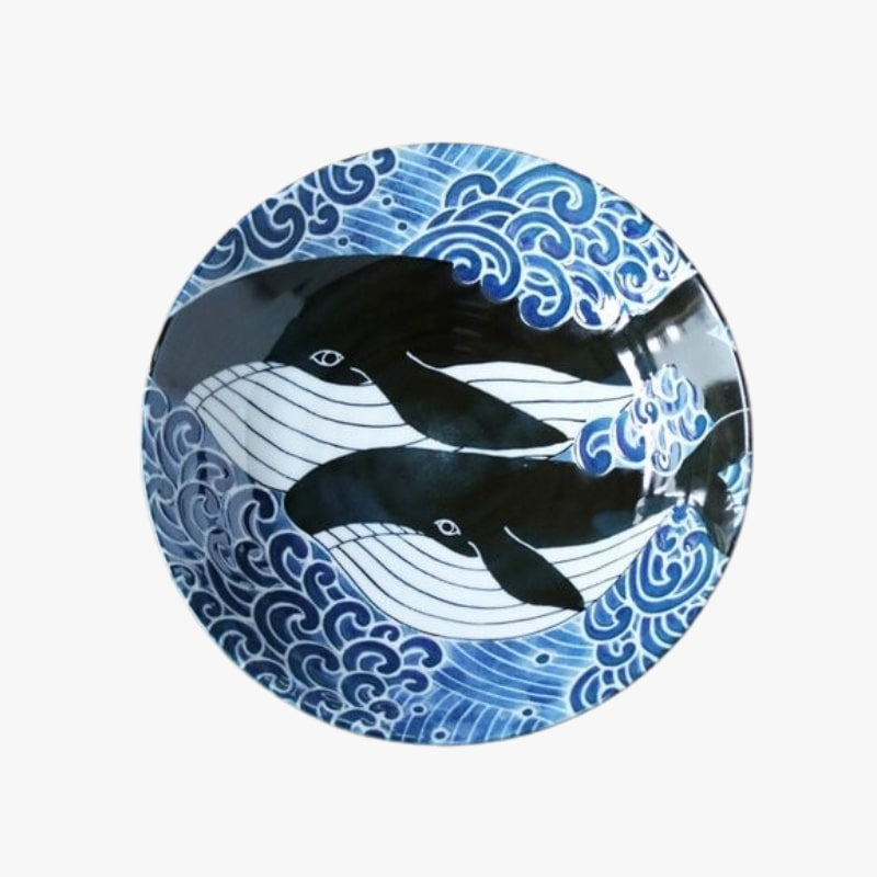 Japansk sopptallrik med val
