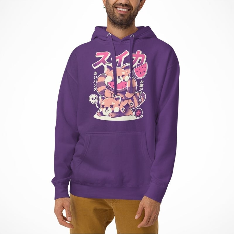 Japansk sweatshirt Röd Panda