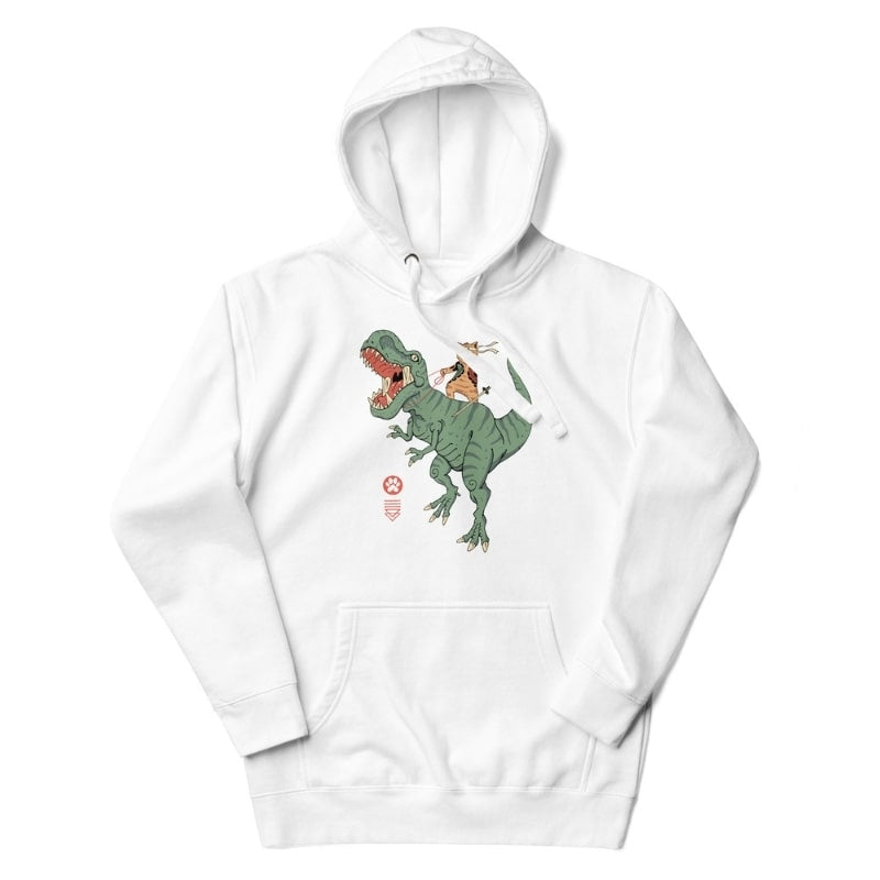 Japansk tröja Neko T Rex S / Blanc