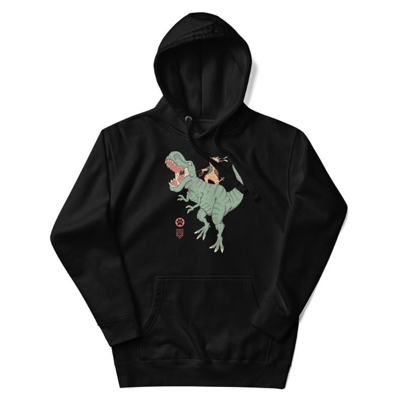 Japansk tröja Neko T Rex S / Noir