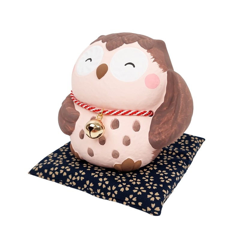 Japansk Uggla med gott humör Figur