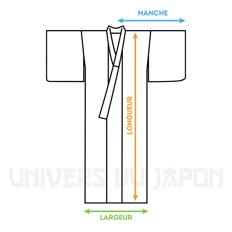 Japansk Yukata Onsen