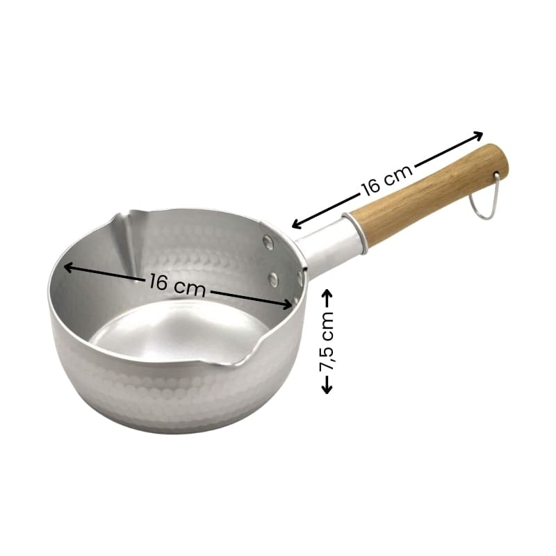 Japansk Yukihira kastrull 16 cm