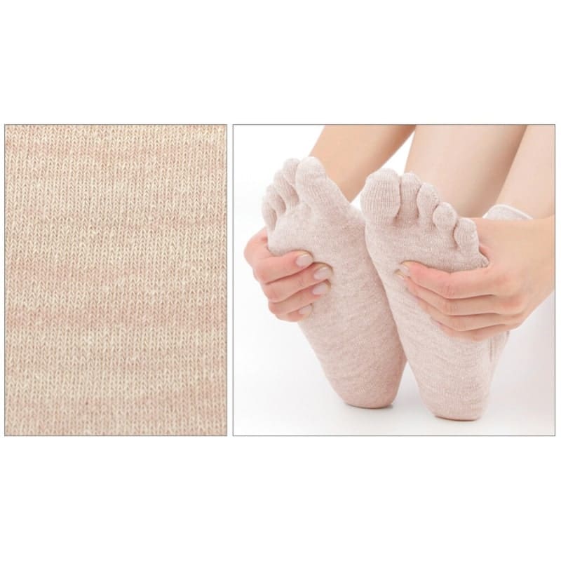 Japanska 5 fingers strumpor av naturfiber