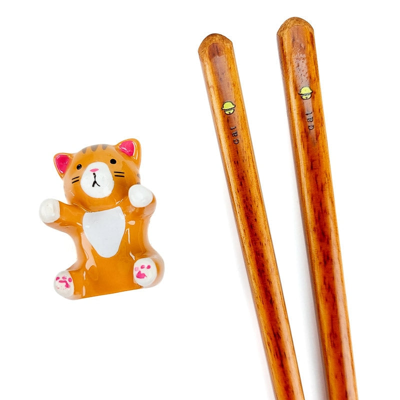 Japanska ätpinnar Katt