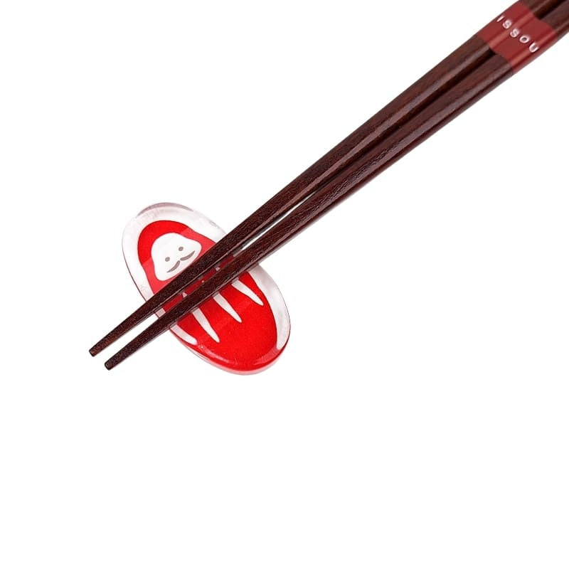 Japanska ätpinnar med Daruma motiv