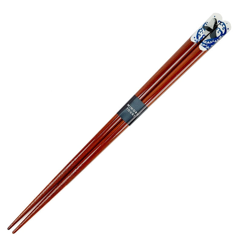 Japanska ätpinnar med val