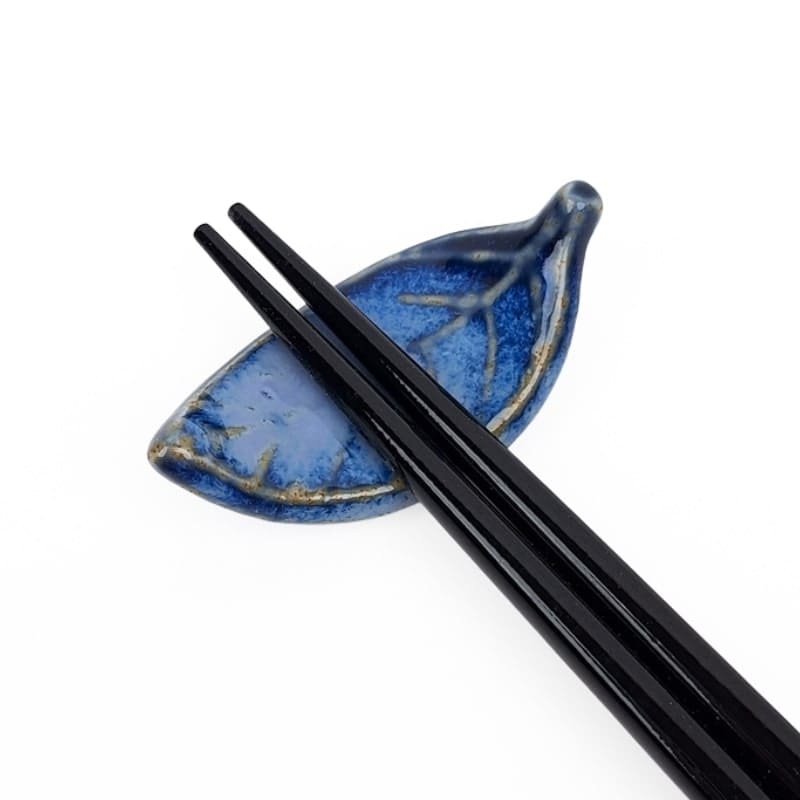 Japanska ätpinnar rest Blue Leaf