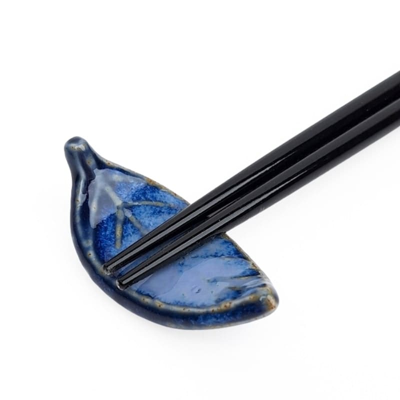 Japanska ätpinnar rest Blue Leaf