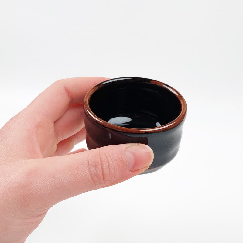 Japanska keramiska sakeglas