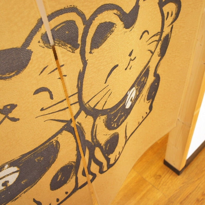 Japanska Noren Happiness & Fortune 85 x 150 cm