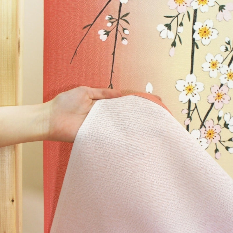 Japanska Noren Körsbärsblomma 85 x 150 cm