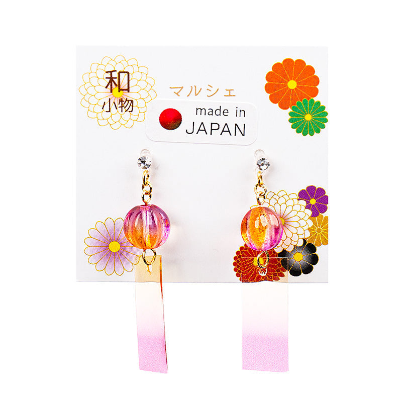 Japanska Örhängen - Rosa Vindspel