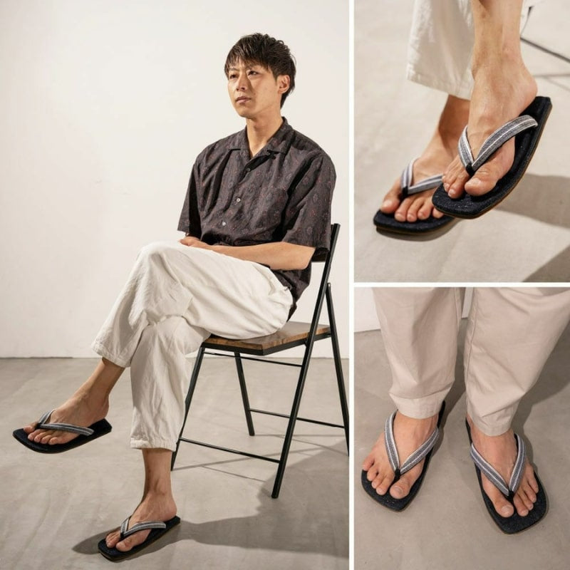 Japanska Okayama Denim Zori