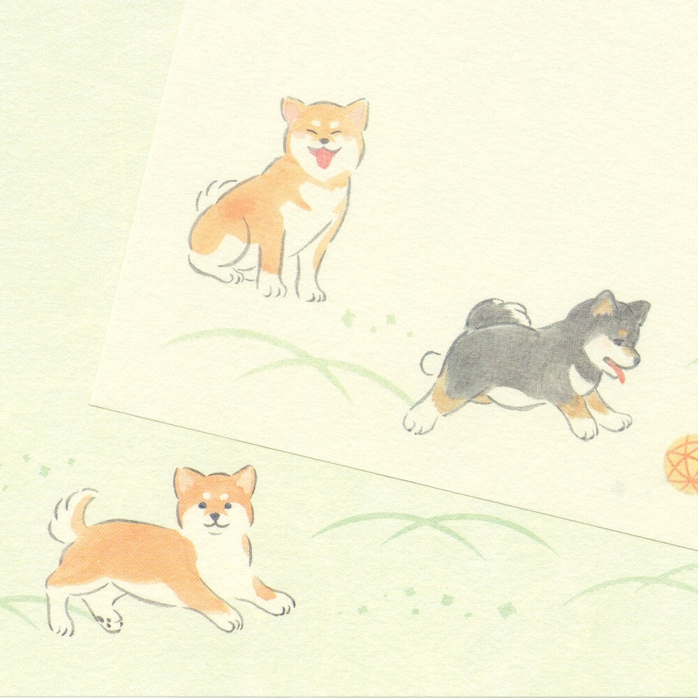 Japanskt Brevpapper - Shiba