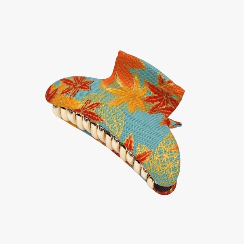 Japanskt hårspänne Momiji Fabric