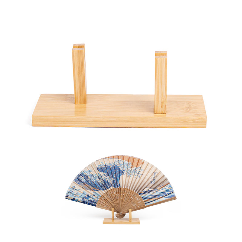 Japanskt Sensu Solfjäder Ställ - Bambu