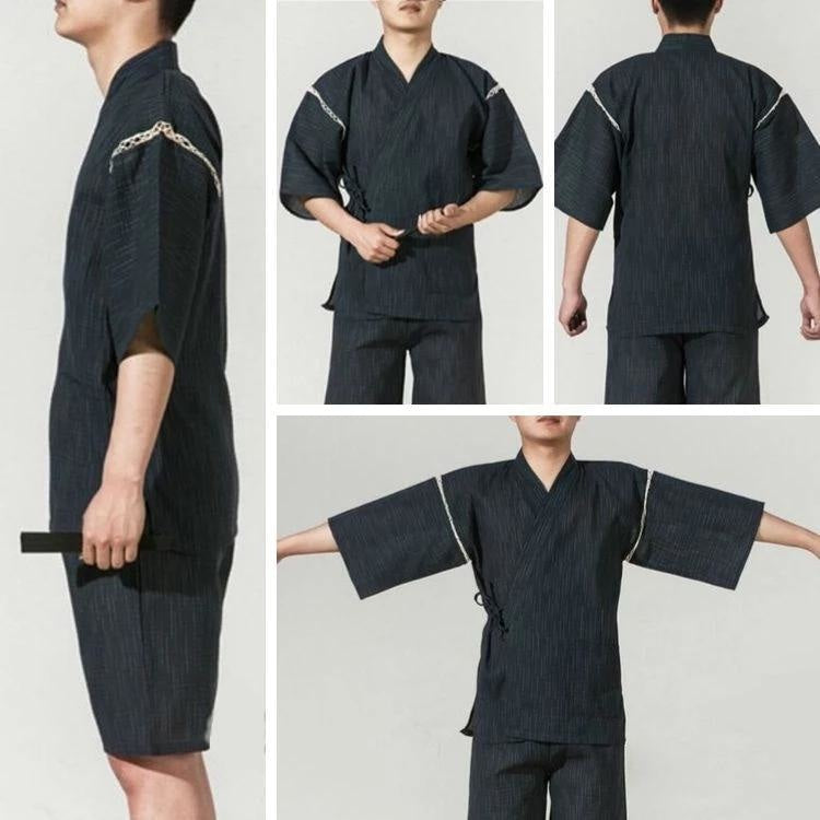 Jinbei Yukata för män