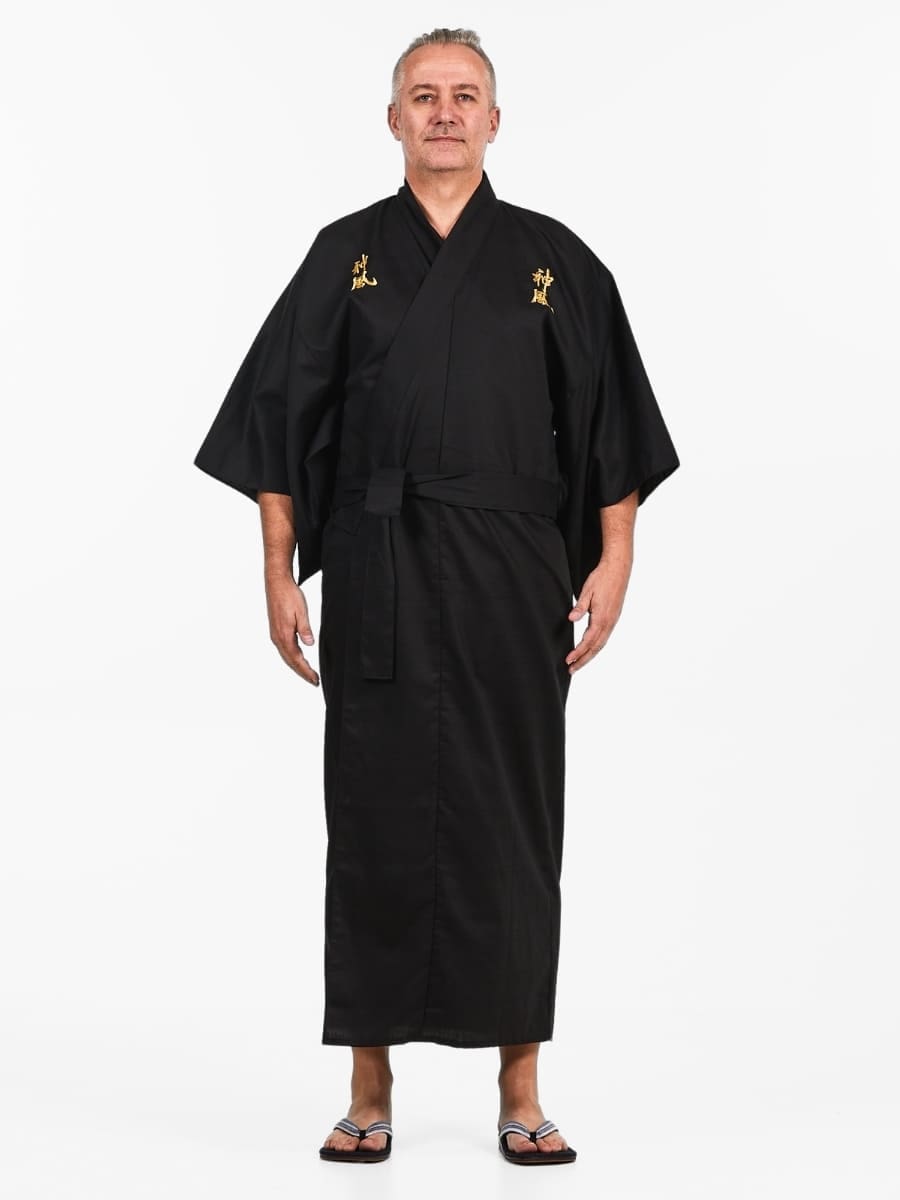 Kamikaze Kimono för japanska män En storlek