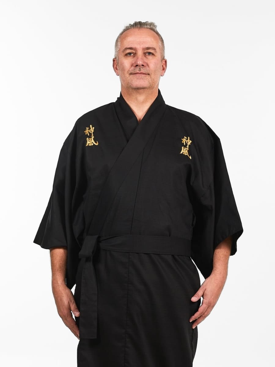 Kamikaze Kimono för japanska män En storlek