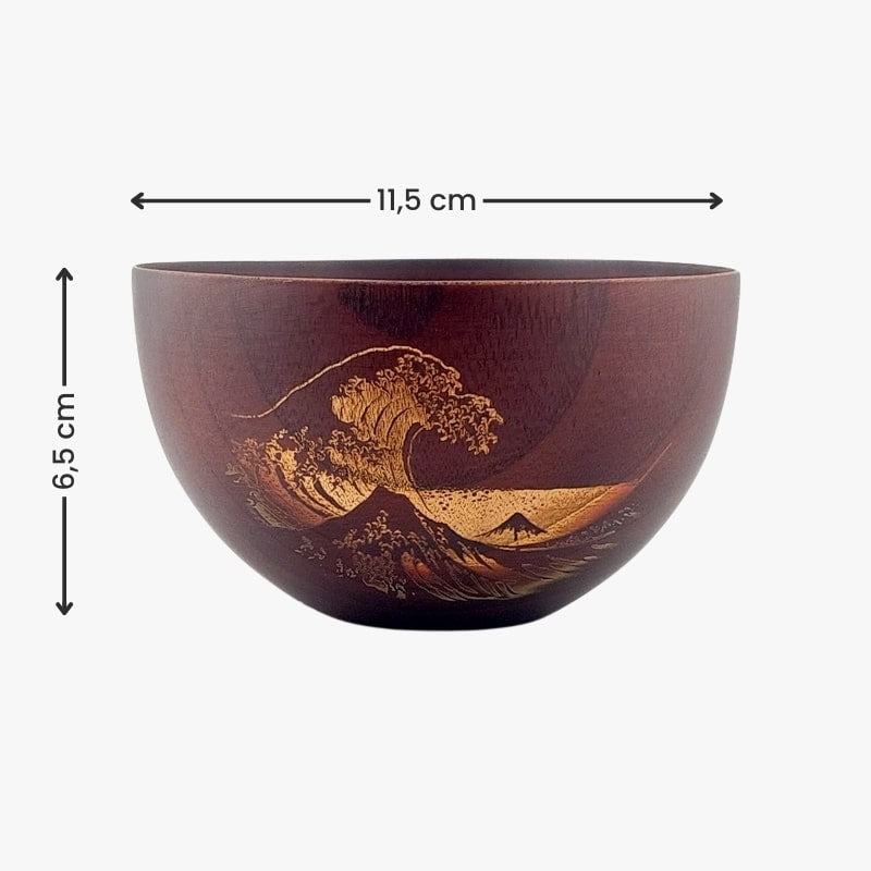 Kanagawa Japansk träskål