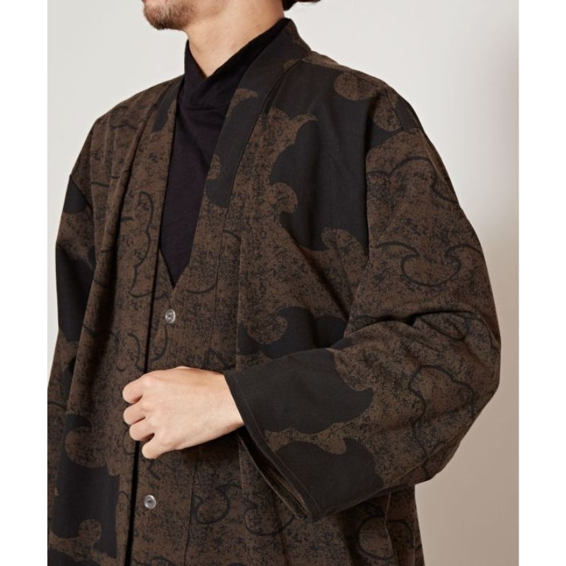 Kimono Cardigan för män En storlek