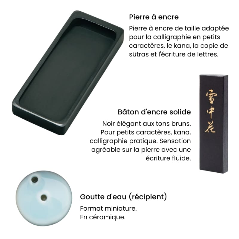 Kit för japansk kalligrafi Chōjū-giga