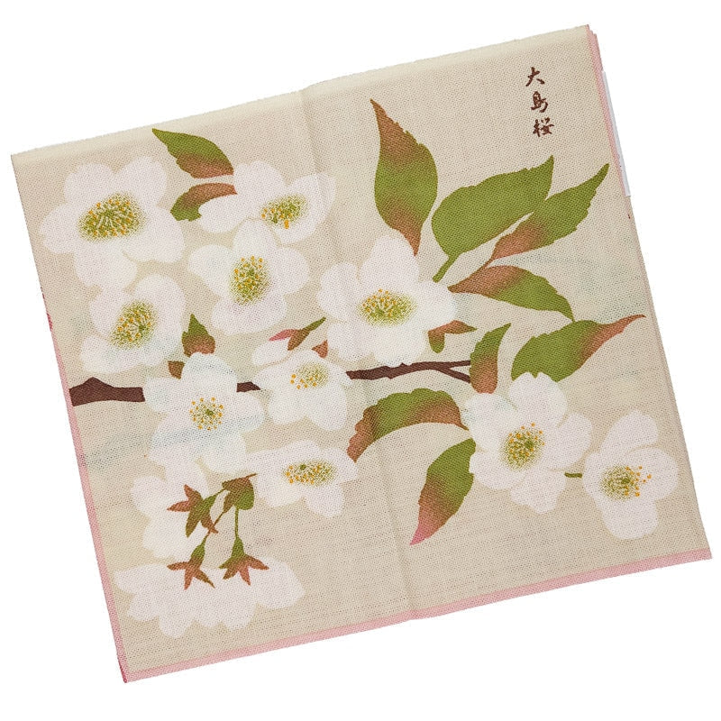 Körsbärsblom Japansk Tenugui