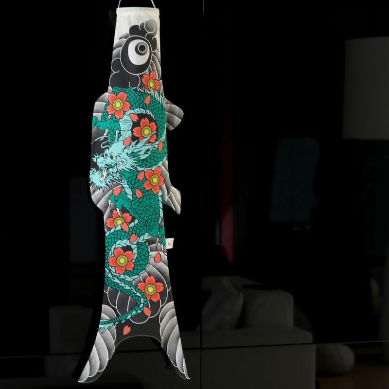 Koinobori Dragon Tattoo 100 cm