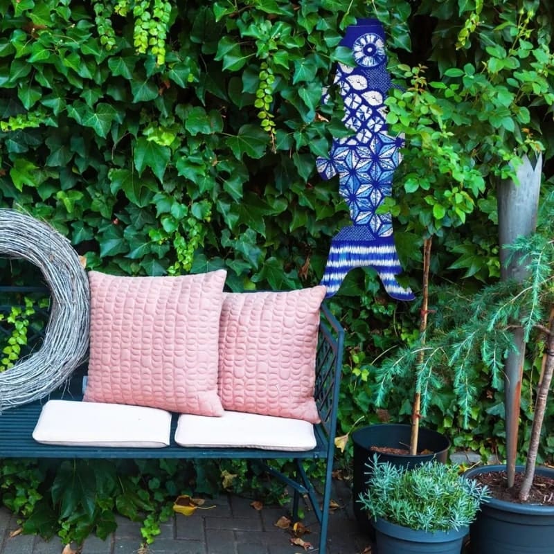 Koinobori Shibori Indigo 70 cm