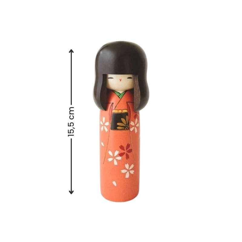 Kokeshi Hanami docka